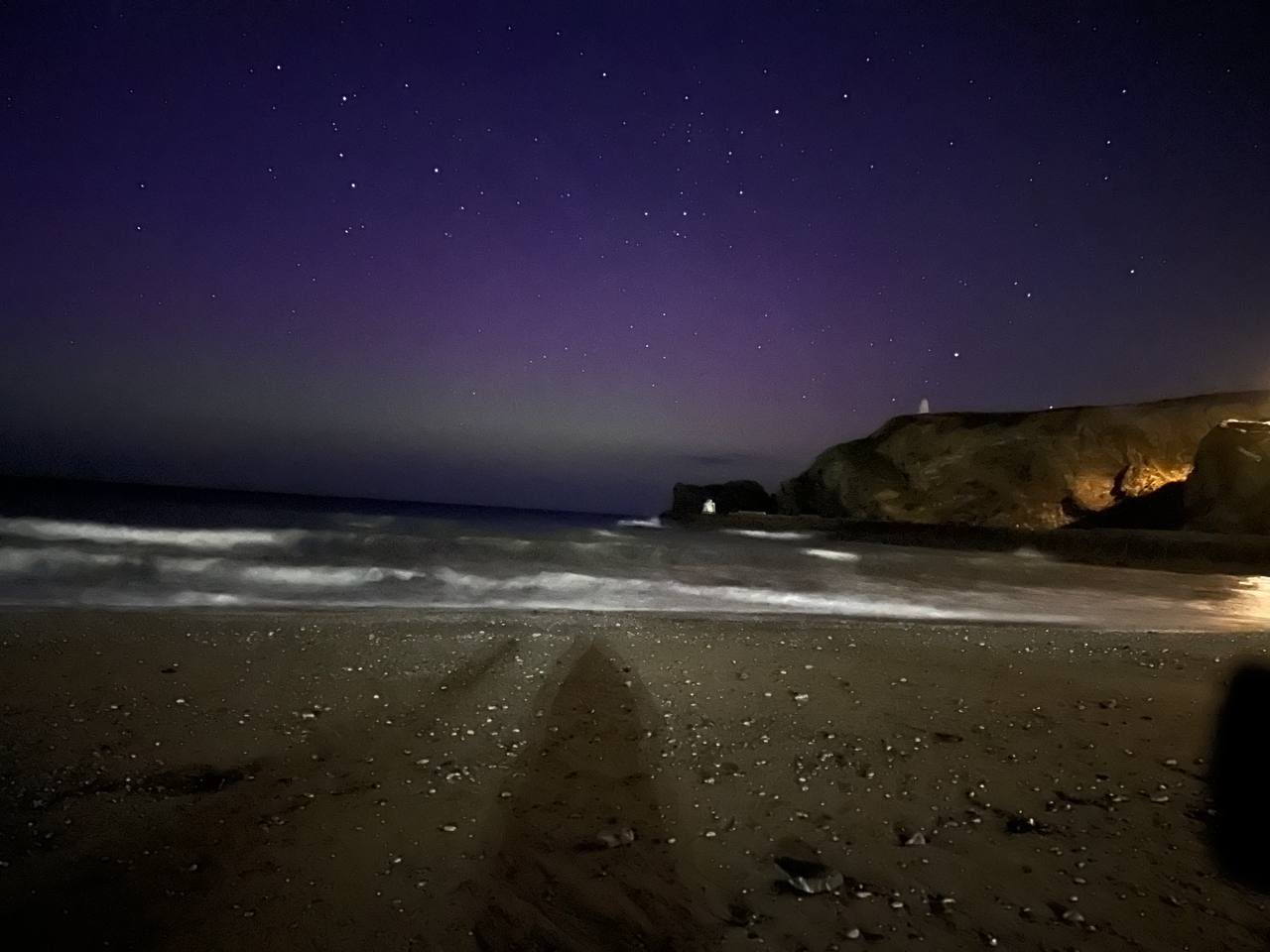 Northern Lights spotted in Cornwall once again